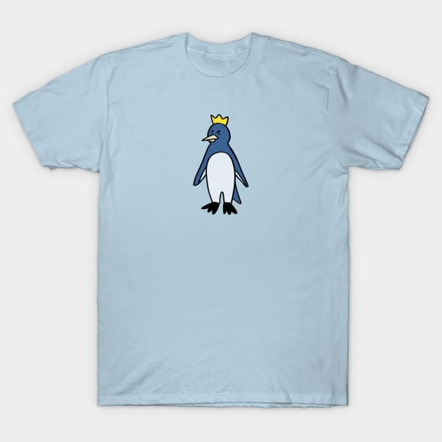 Emperor penguin cartoon T-Shirt by ballooonfish